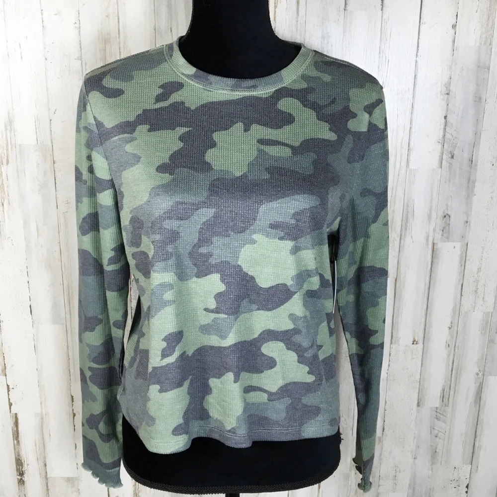 BP Nordstrom Cozy Thermal long Sleeve Top Shirt L v6x